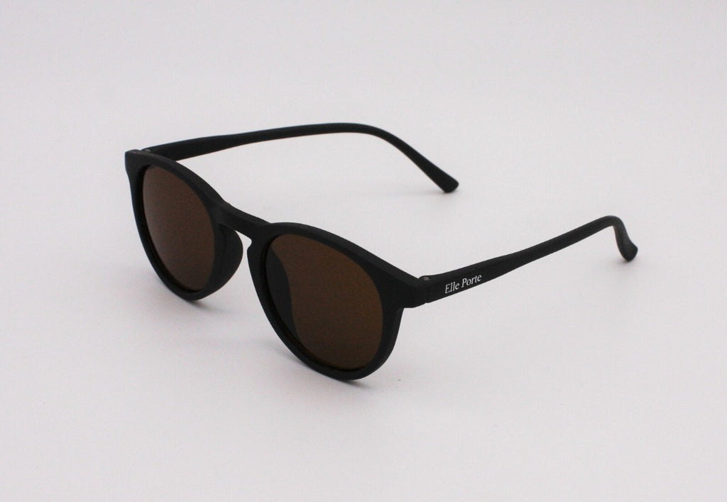 US stockist of Elle Porte's Ranger sunglasses.  Gender neutral, with slate frames and dark lenses.  Rated UV400