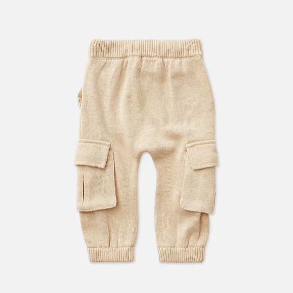 US stockist of Miann & Co's gender neutral Truffle knit cargo pant