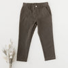 US stockist of Karibou Kids' Wolfie chino pants in grey mist.