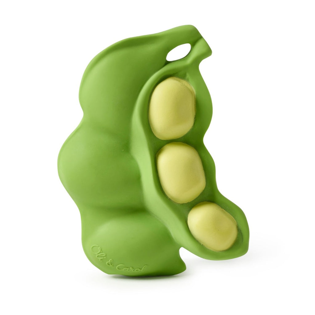 US stockist of Oli & Carol's Keiko the Edamame rubber teether