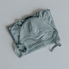 US stockist of Buck & Baa's gender neutral, organic cotton zip romper in Laurel.