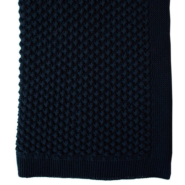 US stockist of Indus Design's Indigo cotton mini popcorn blanket