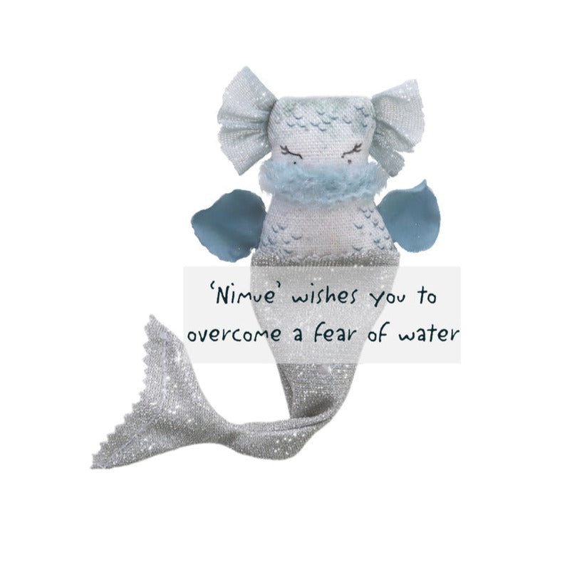 US stockist of The Wish Pixies Nimue Pixie.  She wants to help you overcome your fear of water.