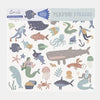 US stockist of Olli Ella's Playpa Ocean stickers.  Contains 3 sheets of stickers.
