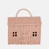 US stockist of Olli Ella's handwoven rattan rose Casa Clutch