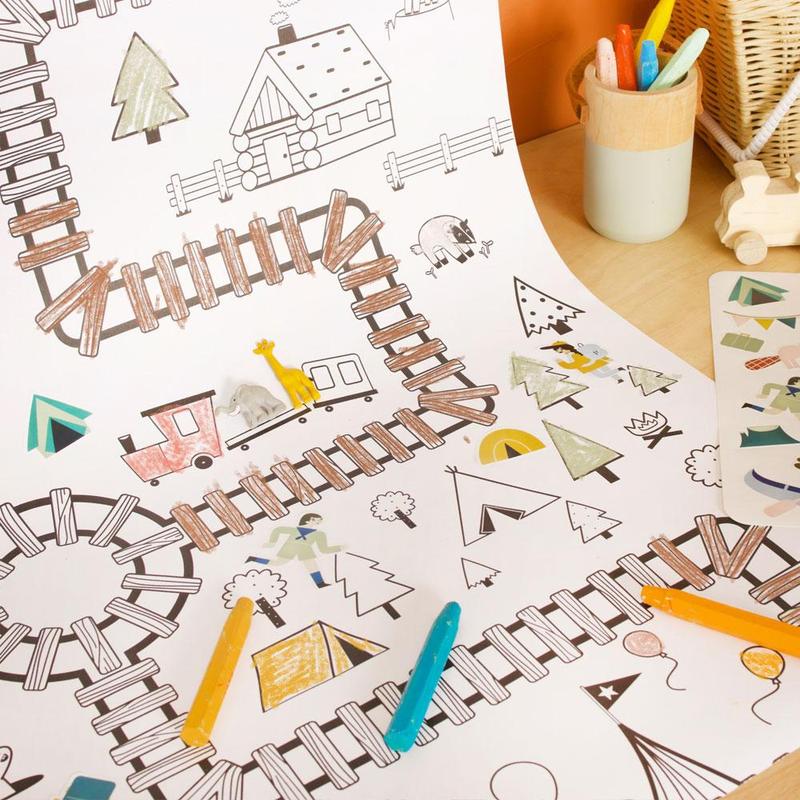 US stockist of Olli Ella Play 'N Pack Forest Travel Set