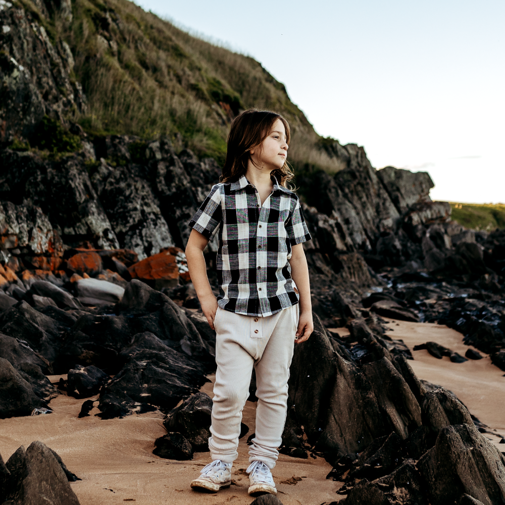 US stockist of My Brother John's short sleeved Onyx Oldtimer.