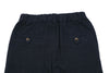 US stockist of Donsje's linen blend, Dado trousers in Faded Marine.
