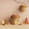 US stockist of Olli Ella's handmade rattan mushroom basket.