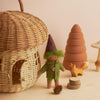 US stockist of Olli Ella's handmade rattan mushroom basket.