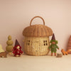 US stockist of Olli Ella's handmade rattan mushroom basket.