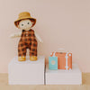 US stockist of Olli Ella's Dinkum Doll Travel Togs in Apricot