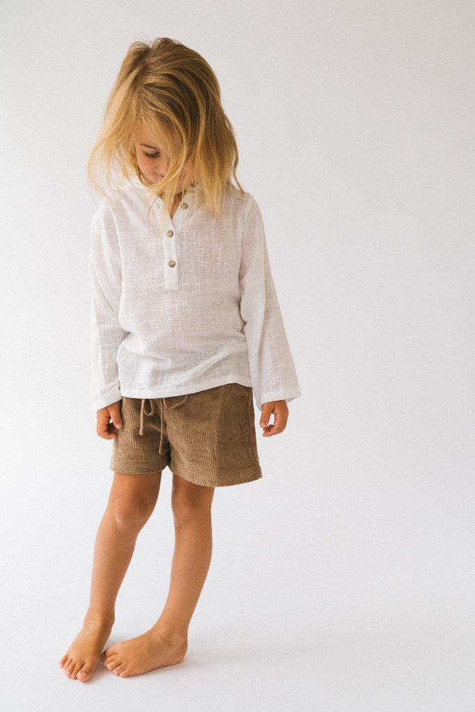 US stockist of Illoura the Label's Cove Shirt in White