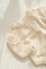 US stockist of Illoura the Label's gender neutral Tallow Romper in Vanilla.