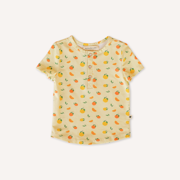 US stockist of My Brother John's short sleeve Quincy t-shirt.