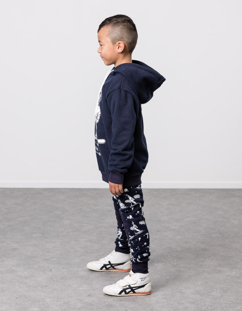 US stockist of Radicool Kids Space Shredder Hooded Sweatshirt.