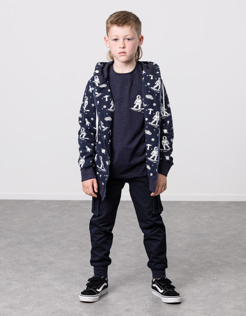 US stockist of Radicool Kids Cargo Pant in Ink.