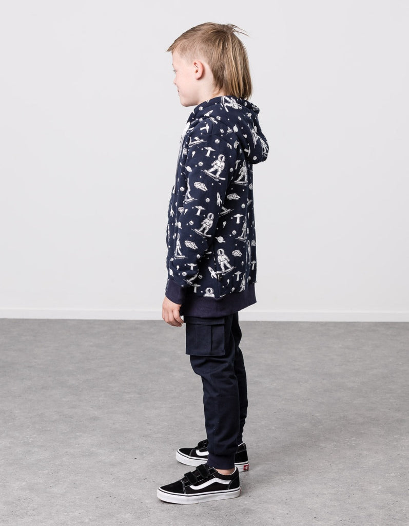 US stockist of Radicool Kids Galaxy Zip Hooded Jacket
