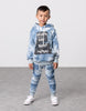 US stockist of Radicool Kids Captain Pant in Tie Dye Blue.