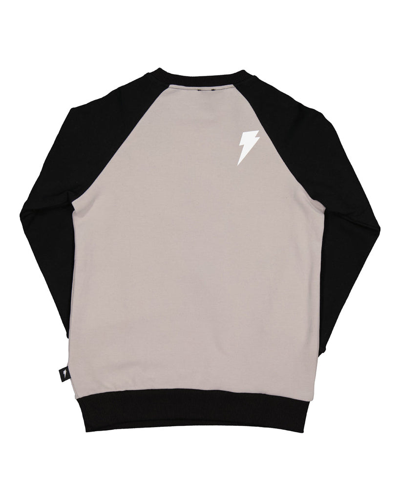 US stockist of Radicool Kids Splatter Bolt Crew Sweatshirt.