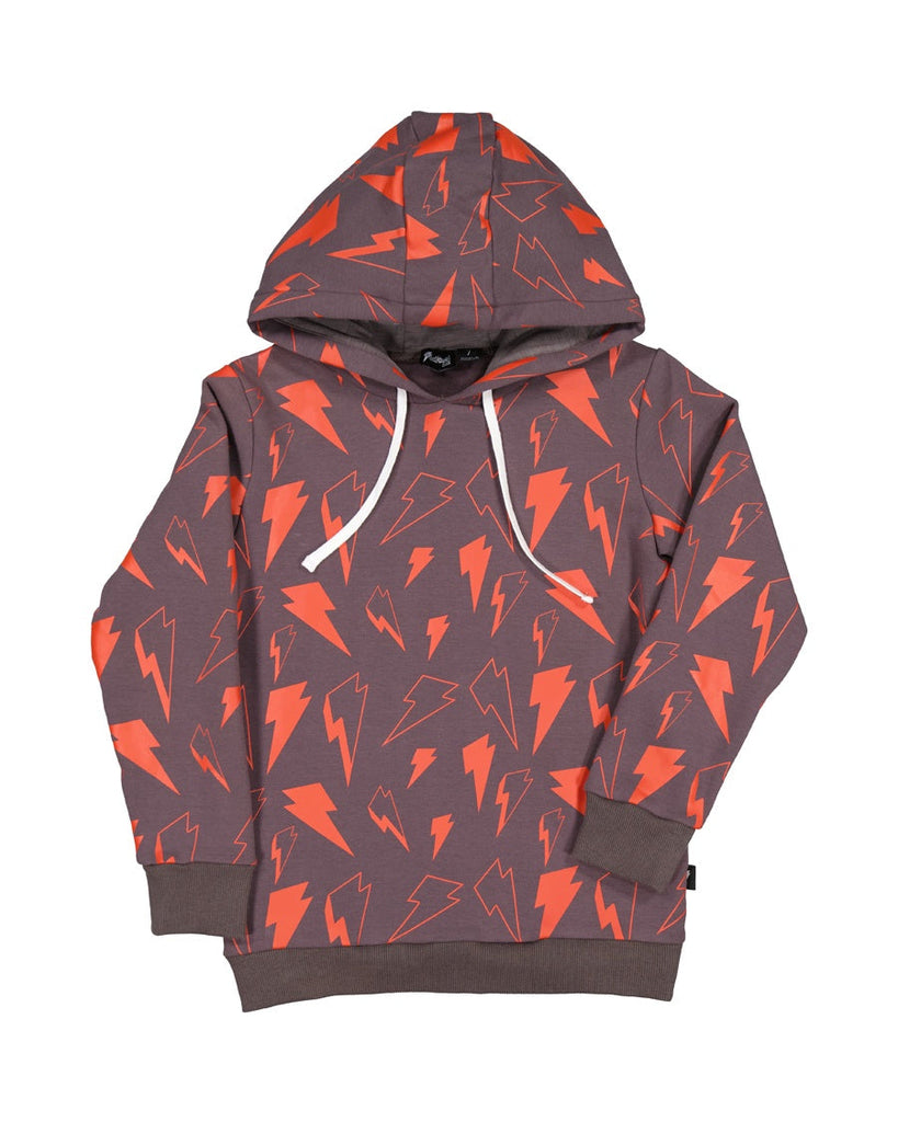 US stockist of Radicool Kids Bolt Hood in Charcoal.