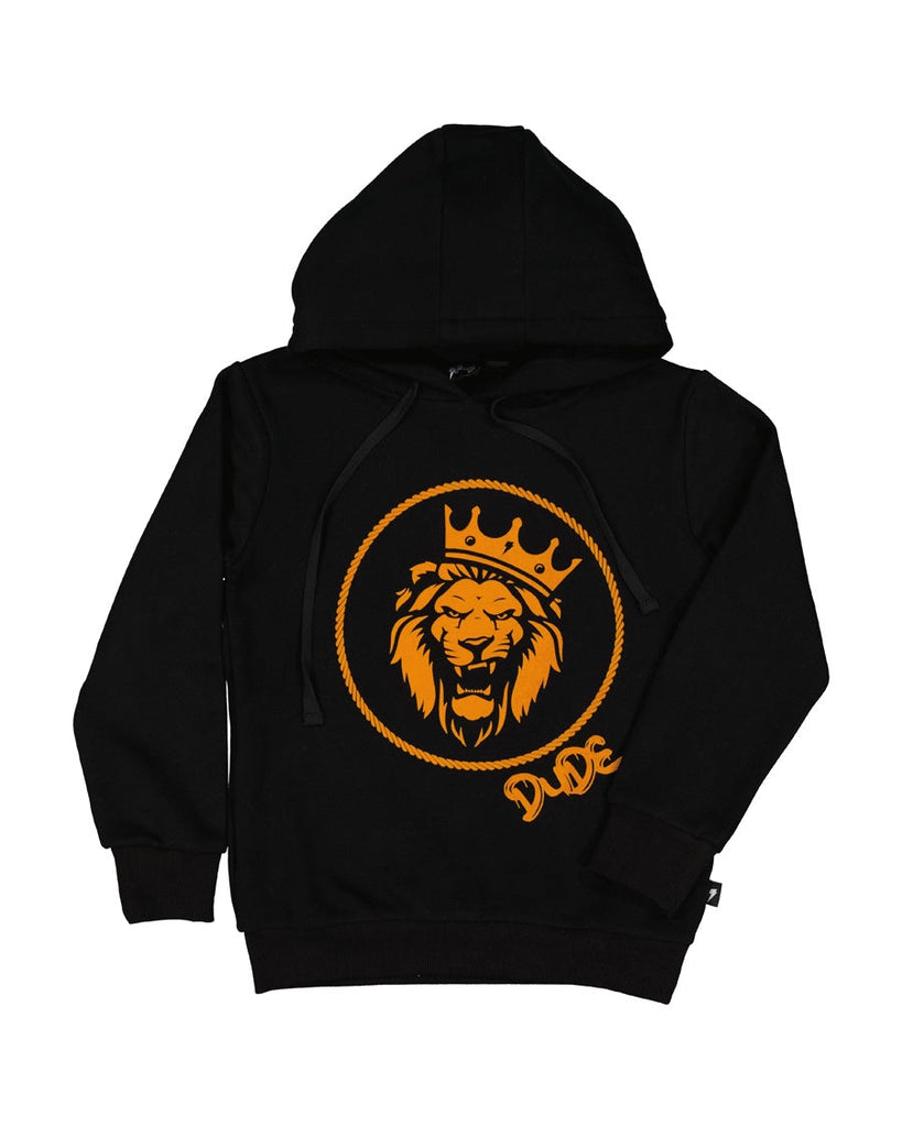 US stockist of Radicool Kids Lion Dude Hooded Sweatshirt.