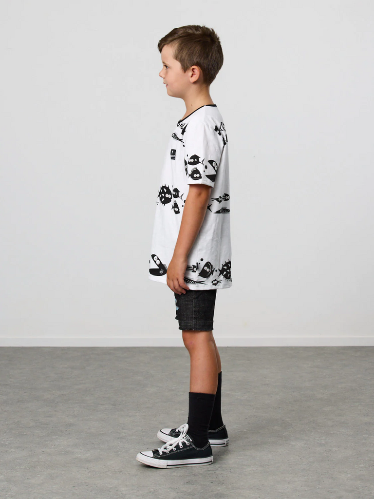 US stockist of Radicool Kid's Weird Stripe T-Shirt