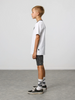 US stockist of Radicool Kids Checkerboard Pocket Denim Shorts