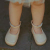 US stockist of Donsje's Hollie Shoes in Cream Leather.