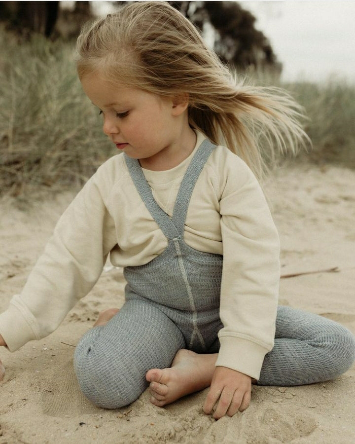 US stockist of Silly Silas' footless cotton tights in Marshmallow Sky.