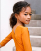US stockist of Canopea's long sleeved, Misha Sunsuit in Sand.