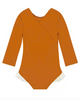 US stockist of Canopea's long sleeved, Misha Sunsuit in Sand.