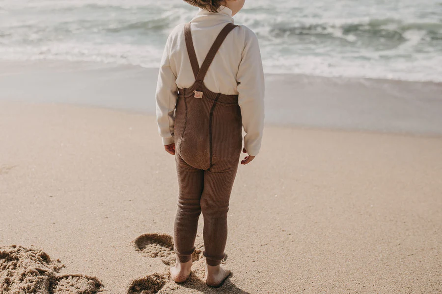 US stockist of Silly Silas' cotton footless tights in Granola
