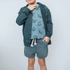 US stockist of Buck & Baa's organic cotton Slate jacket.