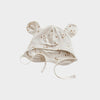 US stockist of Buck & Baa's gender neutral, organic cotton bear hat in Stardust.