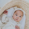 US stockist of Buck & Baa's gender neutral, organic cotton bear hat in Stardust.
