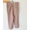 US stockist of Fable & Ford's ribbed cotton leggings with a pocket on the back.  In a pretty mulberry.