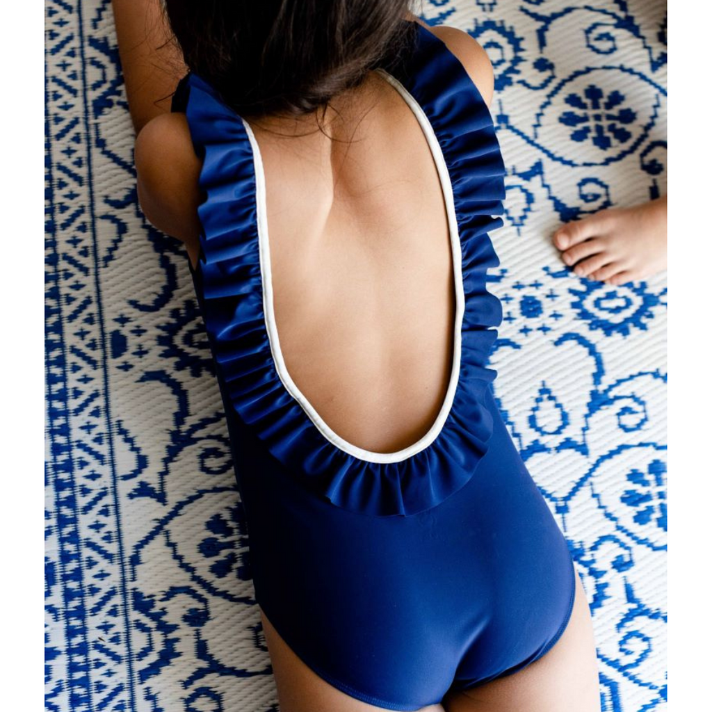 US stockist of Canopea's Arabella Swimsuit in Blueberry