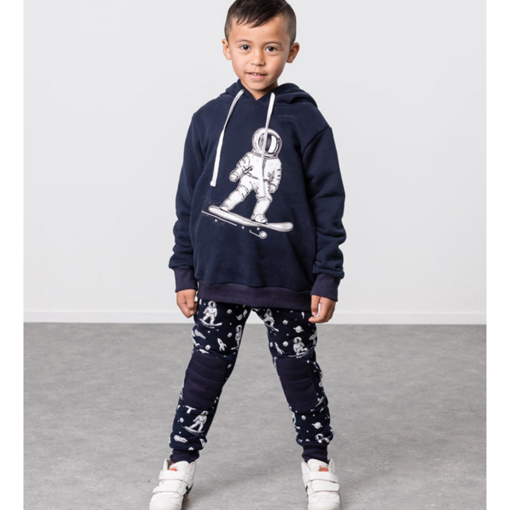 US stockist of Radicool Kids Space Shredder Hooded Sweatshirt.