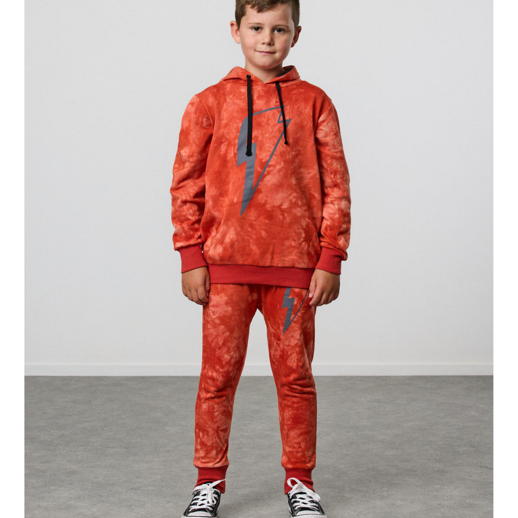 US stockist of Radicool Kids Shadow Bolt Hooded Sweatshirt.