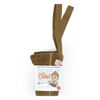 US stockist of Silly Silas' gender neutral, Teddy footless tights in Acorn Brown.
