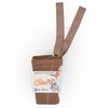 US stockist of Silly Silas' gender neutral, Wooly Footless tights in Cappuccino Brown.