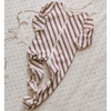 US stockist of Bencer & Hazelnut's gender neutral, jersey cotton, Peppermint zip footed romper.