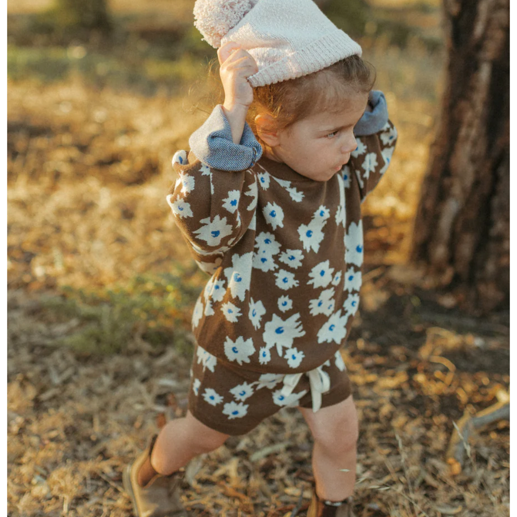 US stockist of Grown's organic knit bloomers in Petal