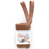 US stockist of Silly Silas' gender neutral, footed Teddy tights in Light Brown.  Made from 100% okeo tex cotton with retro braces.