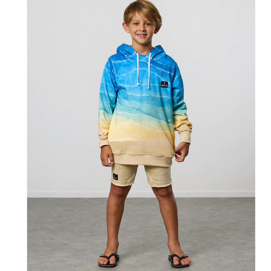 US stockist of Radicool Kids St Kilda Beach Hooded Sweatshirt
