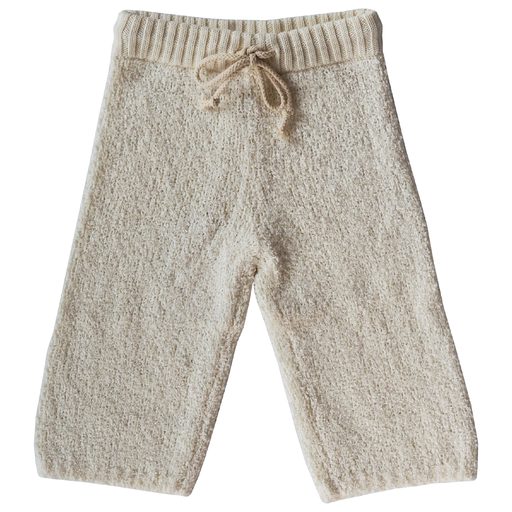 US stockist of Grown's gender neutral, Teddy Boucle Pants in Vanilla