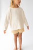 US stockist of Illoura the Label's essential knit sweater in Vanilla