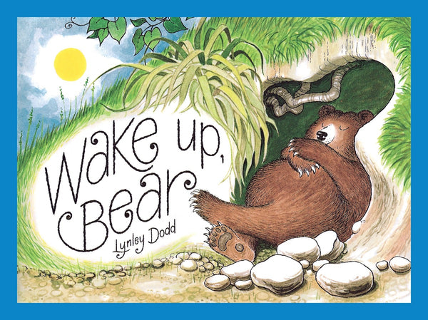 US stockist of Lynley Dodd's Wake Up, Bear paperback book.