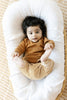 US stockist of Two Darling's cotton "Darling" sweatshirt in rust.